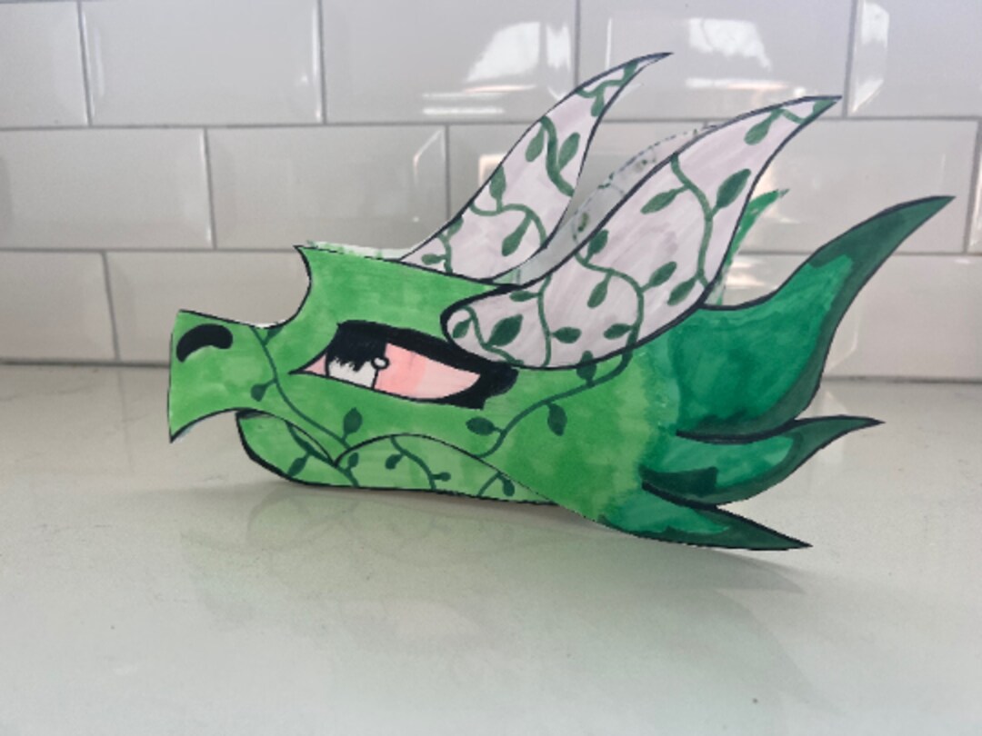 Custom Paper Dragon Puppet | MakerPlace by Michaels custom-paper-dragon-puppet-makerplace-by-michaels